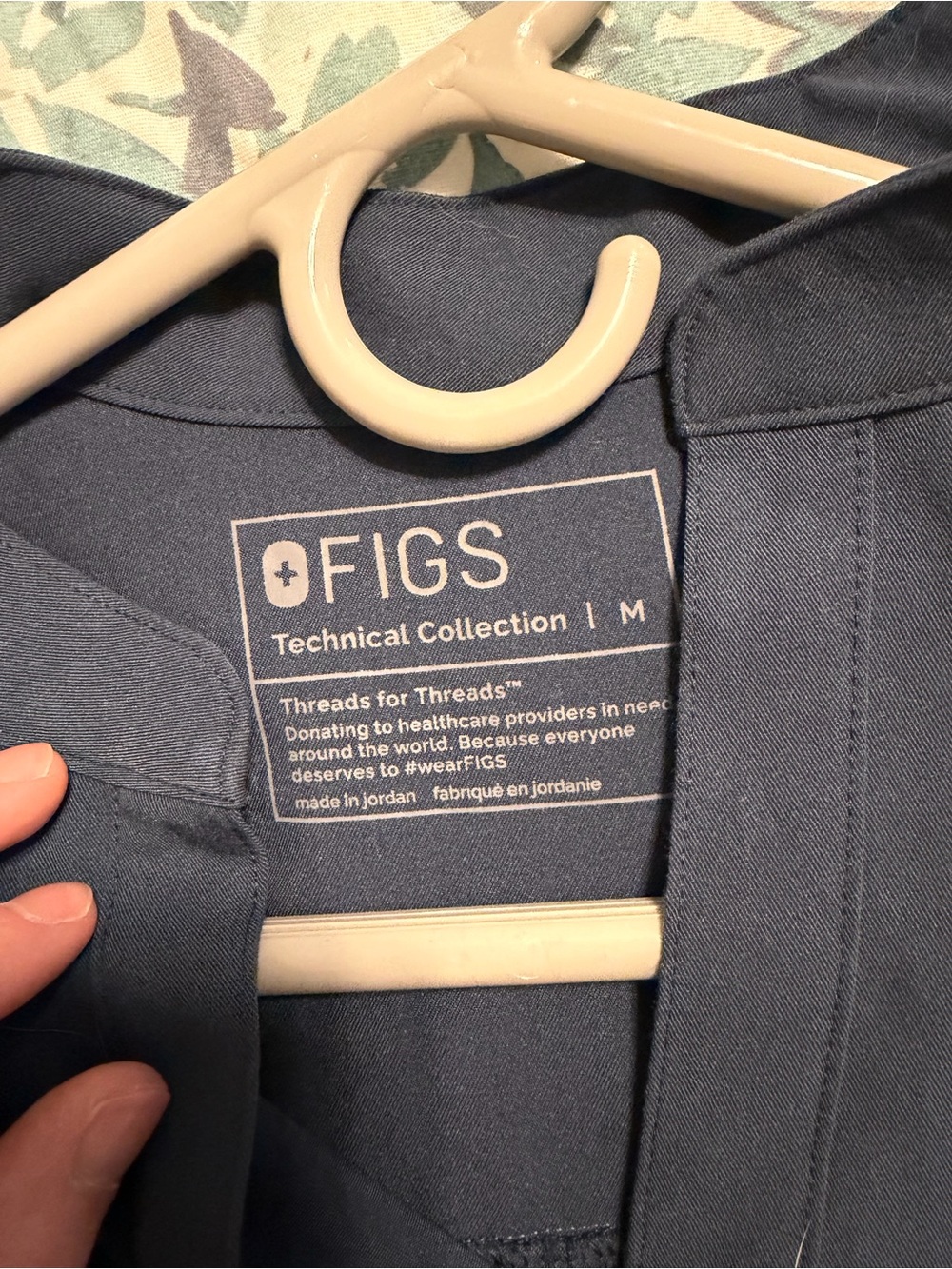 FIGS Rafaela Oversized Scrub Top - Picture 3 of 3